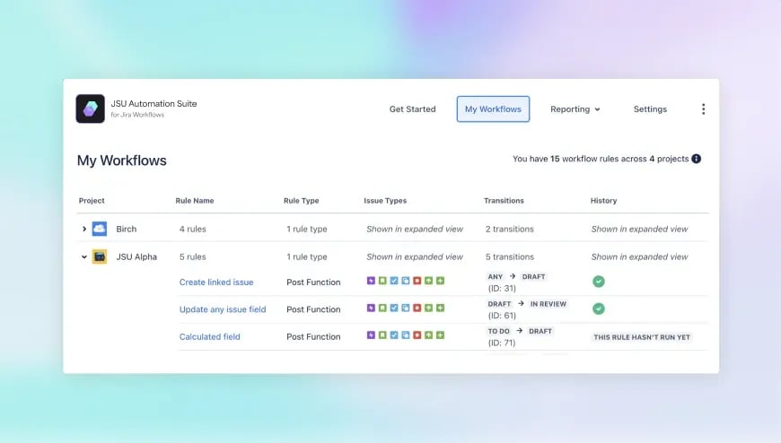 Spend less time in Jira workflows