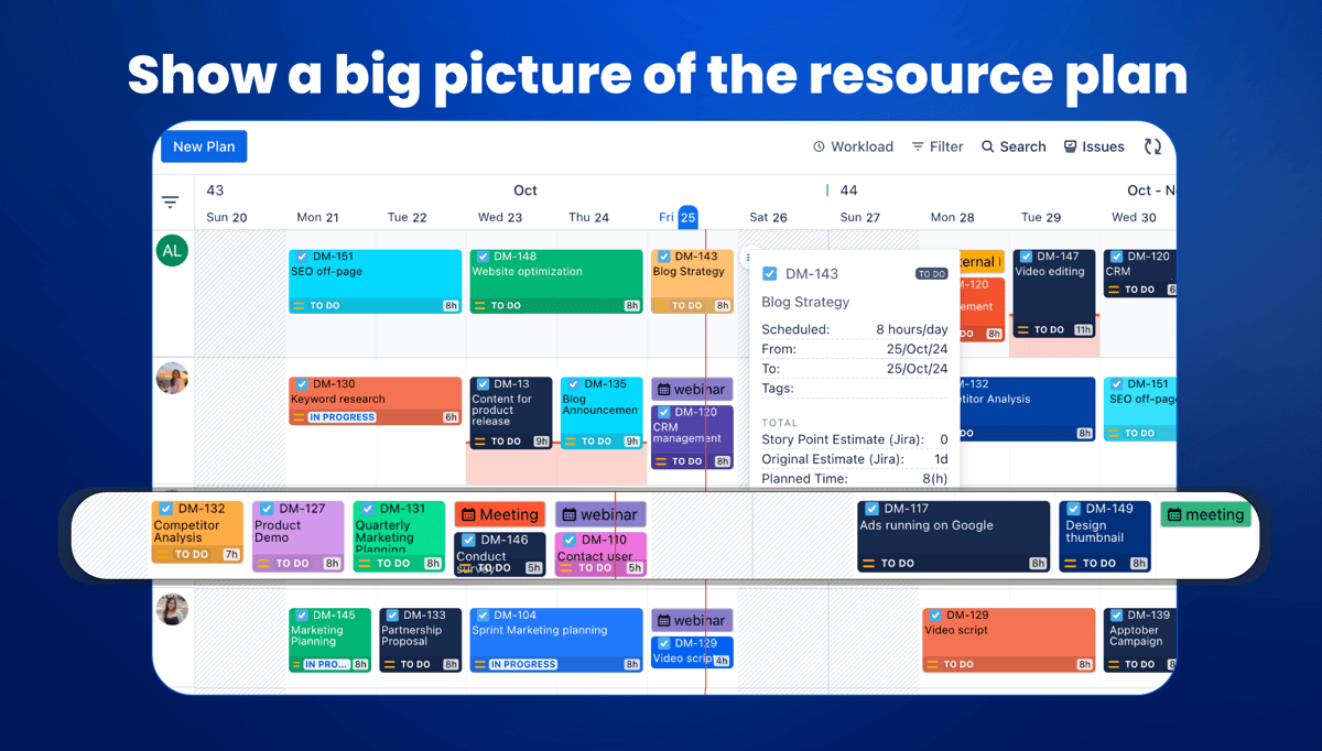 Resource Planning & Team Capacity Management