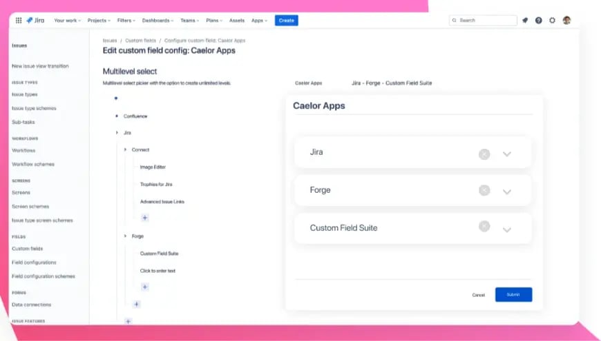 📈Multi-Level select cascading field