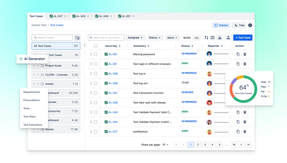 Enterprise Test Management & Automation Test