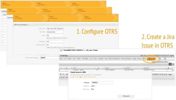 Crear un Issue de Jira desde OTRS