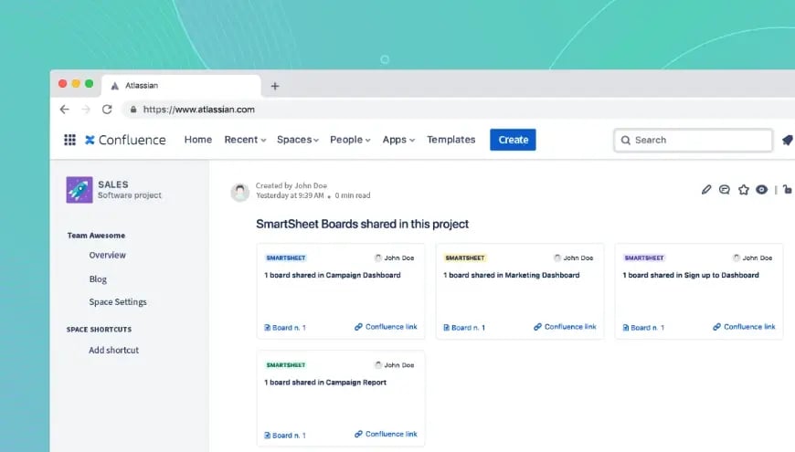 Una visión holística de los tableros de Smartsheet