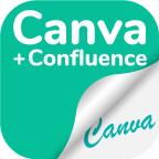 Canva for Confluence: Embed Canva designs and presentations logo