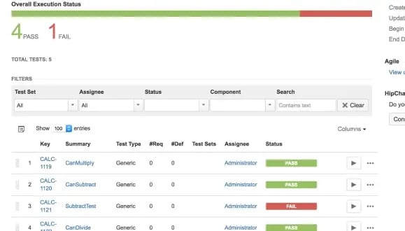 Import results and create Tests