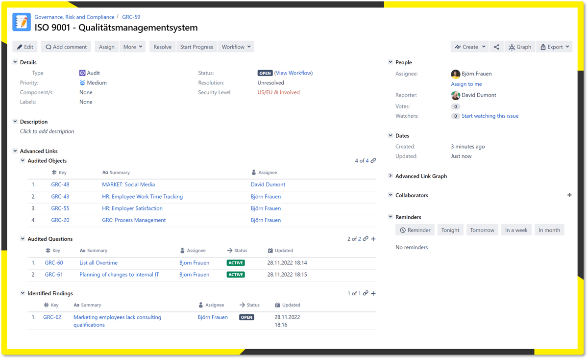 Risk and Audit Management