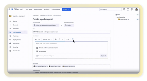 Bitbucket - Boost software development with AI