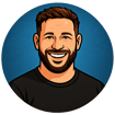 Cheerful Bearded Man Avatar (1)