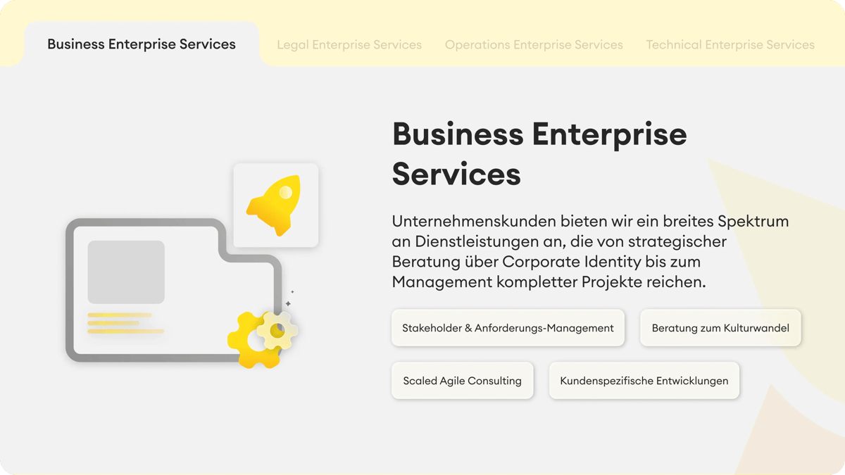 DE Business Enterprise Services