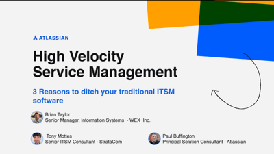 3 reasons to ditch your traditional ITSM software | Webinar