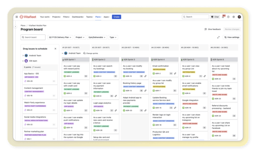 Jira - Cross-team transparency