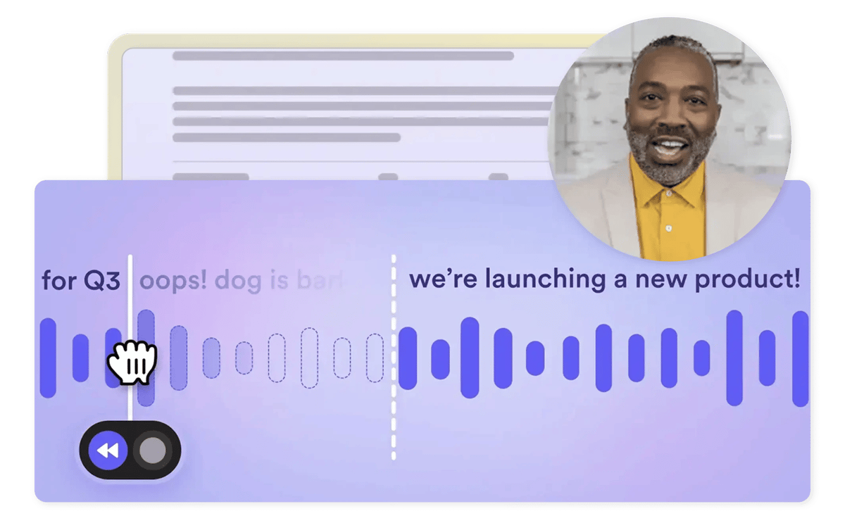 Record once, edit effortlessly