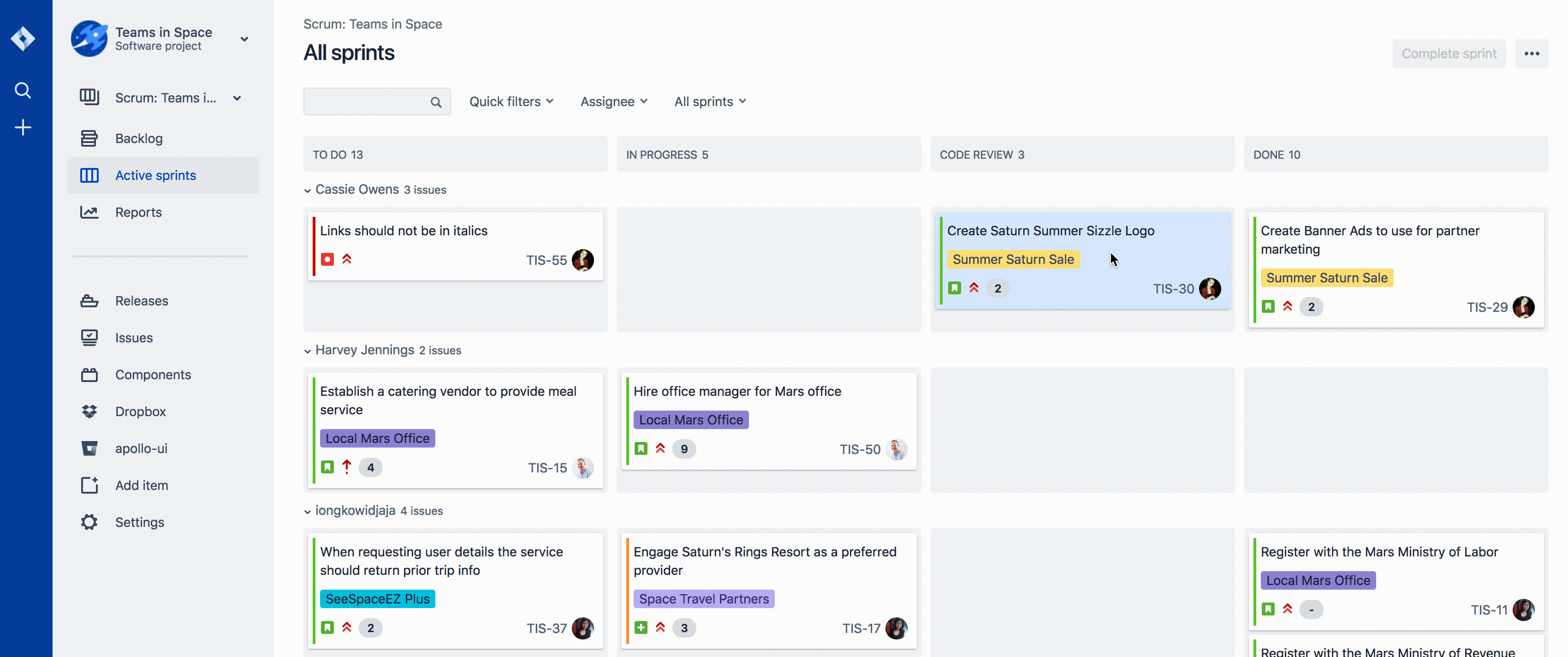 Empowered Self-Organizing Teams