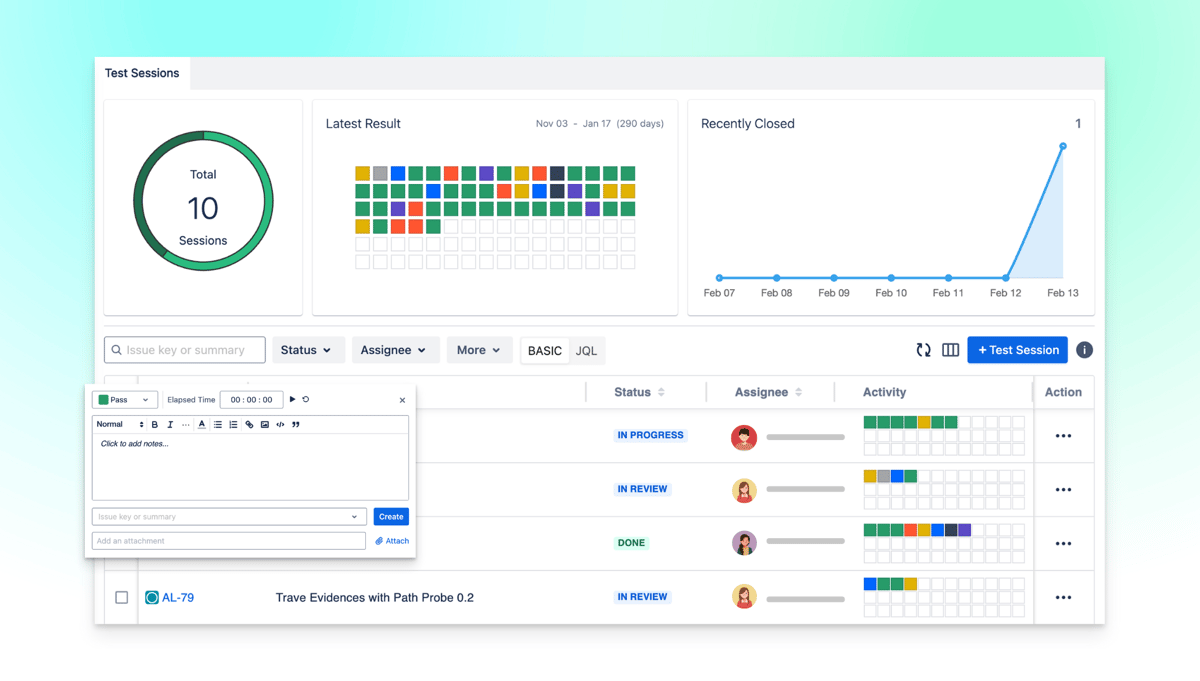 Exploratory Testing, Test Session & Test Script