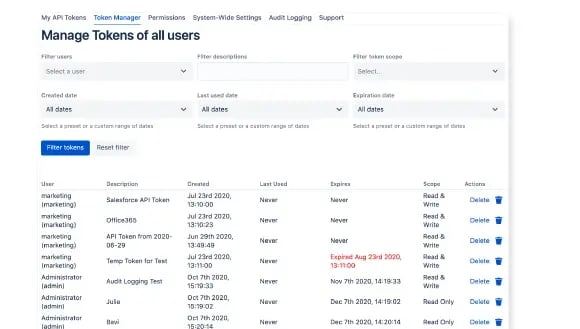 Practical Token Management