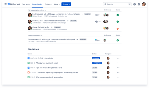 bitbucket-zrzut ekranu