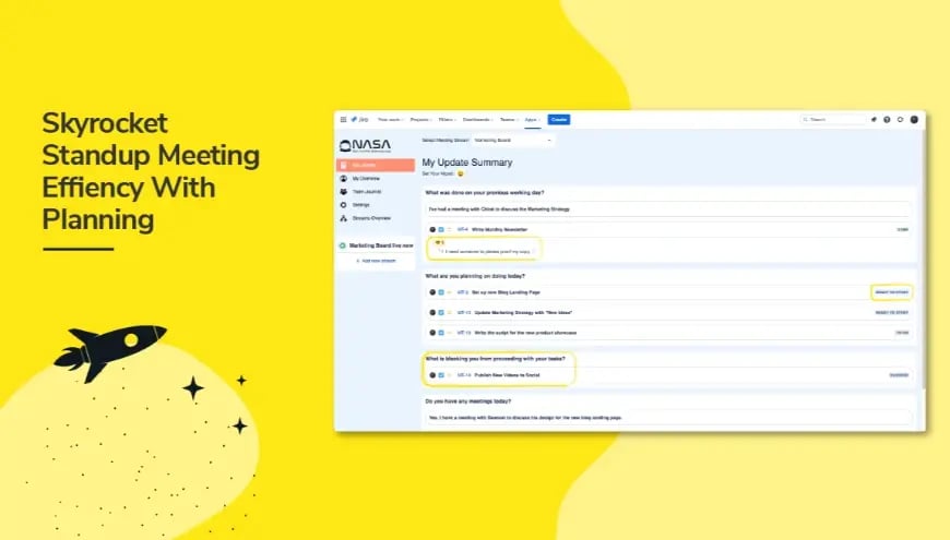Skyrocket Standup Meeting Efficiency with Planning