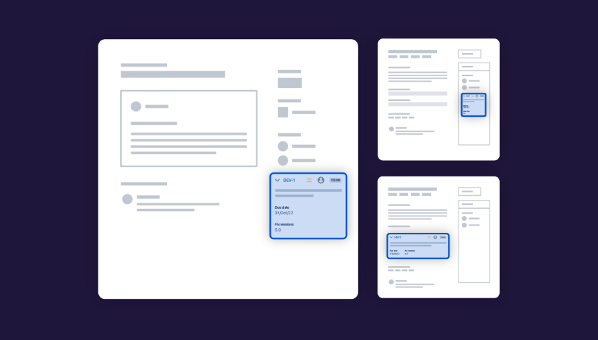 Display fields from related issues in custom views