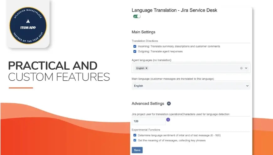 Multilingual ITSM + Jira Cloud Automation