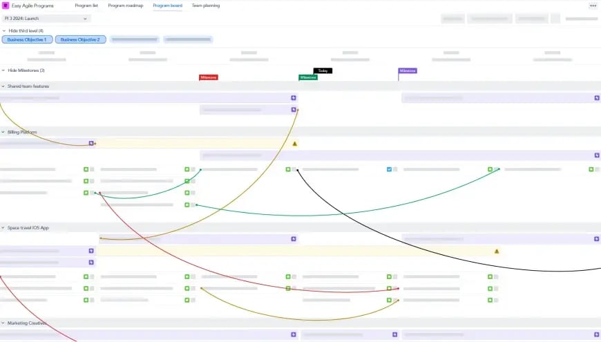 Einfache PI-Planung mit einem Program Board in Jira