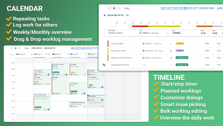 Smooth Time Tracking - for Devs and Business users