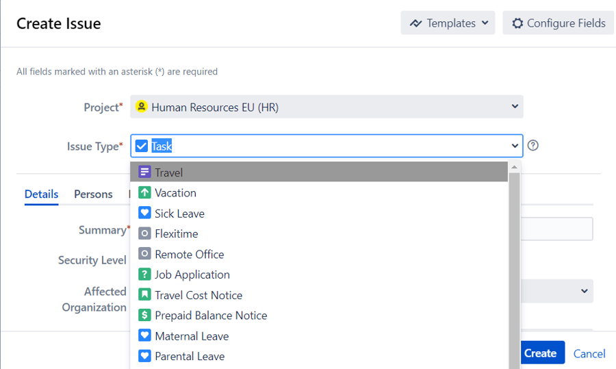Vacations, sick leaves and overtime with Atlassian Jira