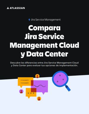 Jira Service Management Cloud frente a Data Canter