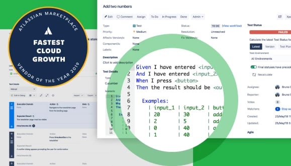 Pruebas como problemas de Jira.